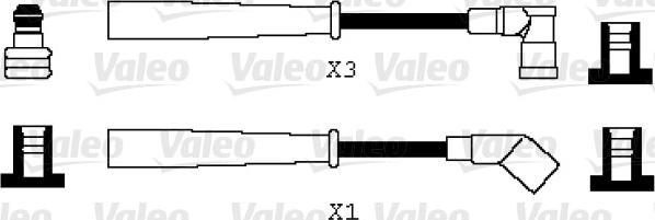 Valeo 346066 - Kit cavi accensione autozon.pro