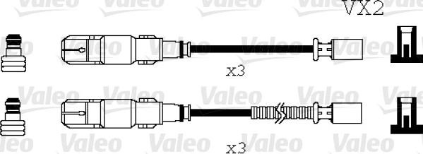 Valeo 346071 - Kit cavi accensione autozon.pro