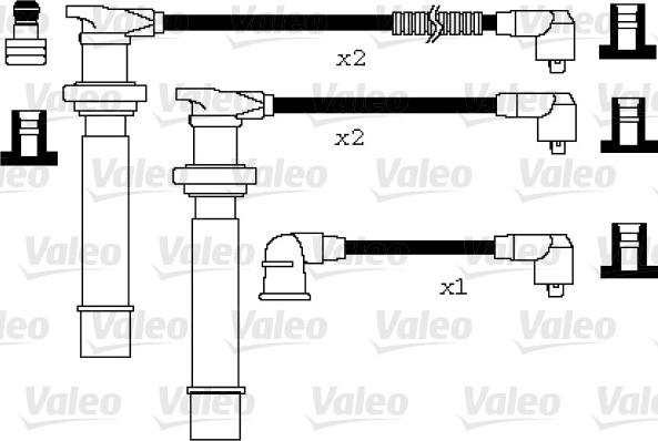 Valeo 346077 - Kit cavi accensione autozon.pro