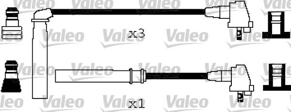 Valeo 346198 - Kit cavi accensione autozon.pro