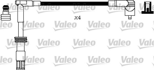 Valeo 346184 - Kit cavi accensione autozon.pro