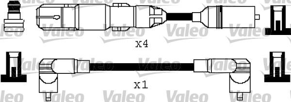 Valeo 346318 - Kit cavi accensione autozon.pro