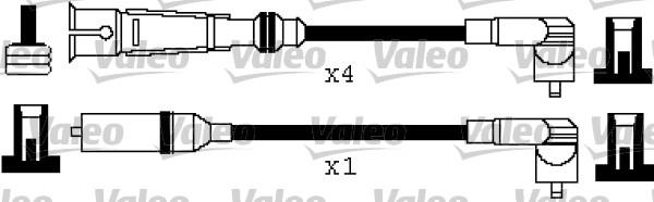 Valeo 346383 - Kit cavi accensione autozon.pro