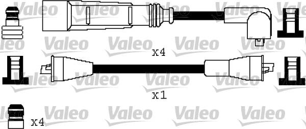 Valeo 346387 - Kit cavi accensione autozon.pro