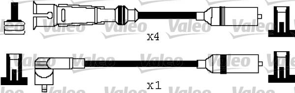 Valeo 346320 - Kit cavi accensione autozon.pro