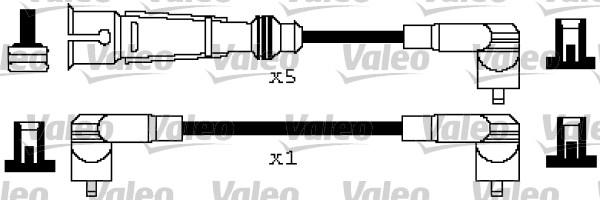 Valeo 346296 - Kit cavi accensione autozon.pro