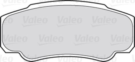 Valeo 301570 - Kit pastiglie freno, Freno a disco autozon.pro