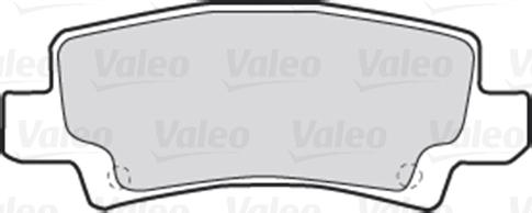 Valeo 670680 - Kit pastiglie freno, Freno a disco autozon.pro