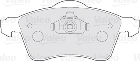 Valeo 301675 - Kit pastiglie freno, Freno a disco autozon.pro