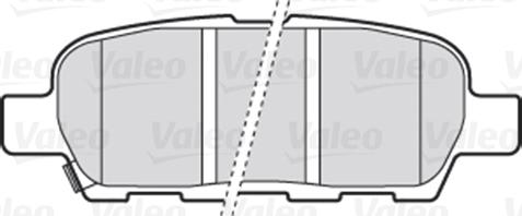 Valeo 301009 - Kit pastiglie freno, Freno a disco autozon.pro