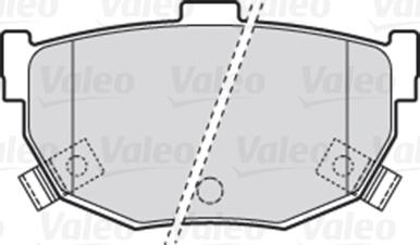 Valeo 301817 - Kit pastiglie freno, Freno a disco autozon.pro