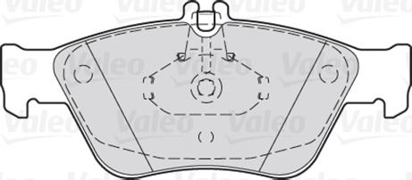 Valeo 301357 - Kit pastiglie freno, Freno a disco autozon.pro