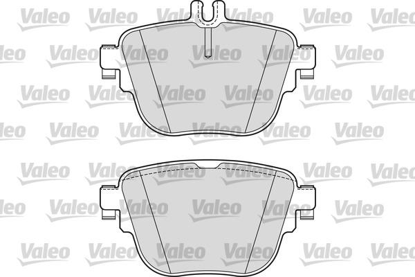 Valeo 302308 - Kit pastiglie freno, Freno a disco autozon.pro