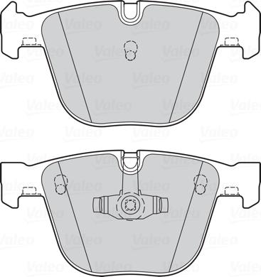 Valeo 302290 - Kit pastiglie freno, Freno a disco autozon.pro