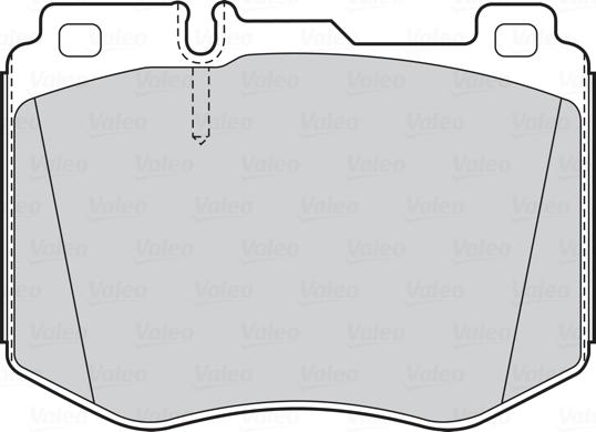 Valeo 302292 - Kit pastiglie freno, Freno a disco autozon.pro