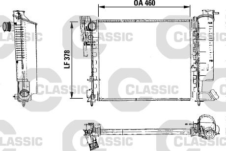 Valeo 316715 - Radiatore, Raffreddamento motore autozon.pro