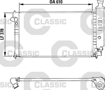 Valeo 310919 - Radiatore, Raffreddamento motore autozon.pro