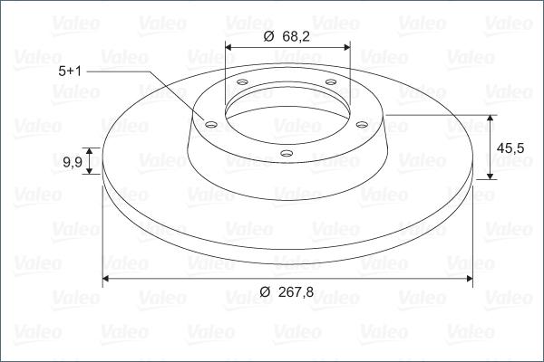 Valeo 297624 - Discofreno autozon.pro