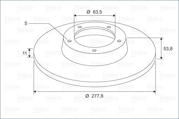 Valeo 297844 - Discofreno autozon.pro