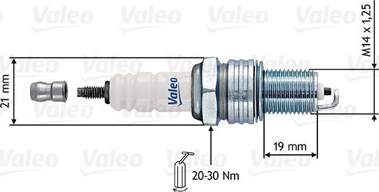 Valeo 246912 - Candela accensione autozon.pro