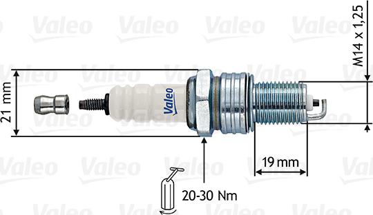 Valeo 246854 - Candela accensione autozon.pro