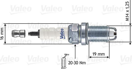 Valeo 246850 - Candela accensione autozon.pro