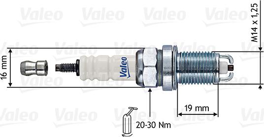 Valeo 246852 - Candela accensione autozon.pro