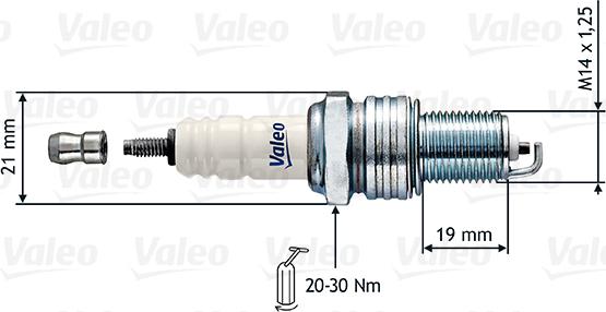 Valeo 246857 - Candela accensione autozon.pro