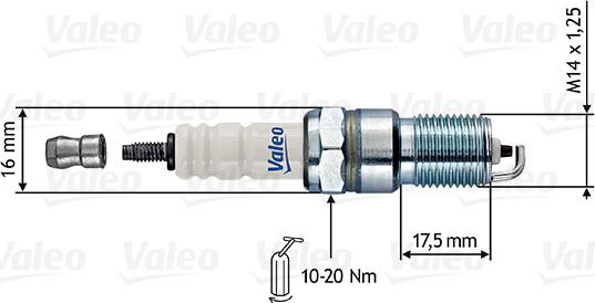 Valeo 246864 - Candela accensione autozon.pro