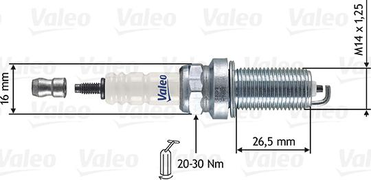 Valeo 246865 - Candela accensione autozon.pro