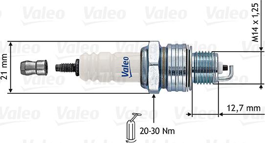 Valeo 246861 - Candela accensione autozon.pro