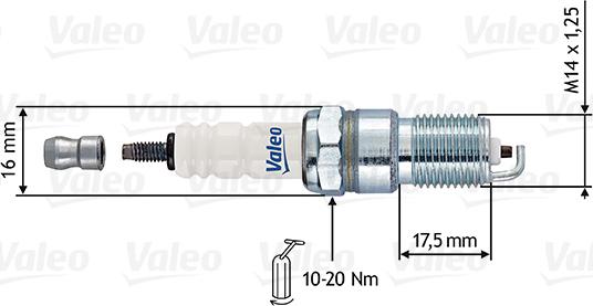 Valeo 246883 - Candela accensione autozon.pro