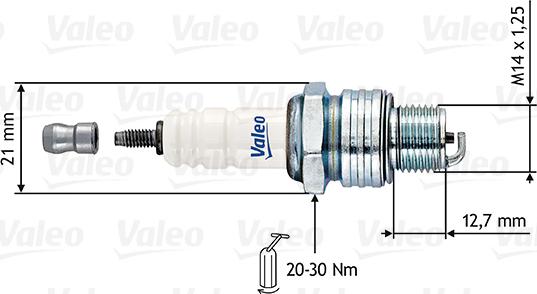 Valeo 246882 - Candela accensione autozon.pro