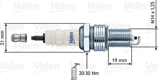 Valeo 246874 - Candela accensione autozon.pro