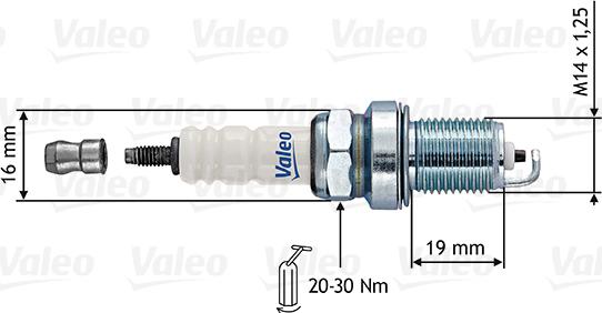 Valeo 246872 - Candela accensione autozon.pro