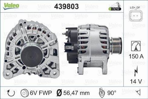 Valeo 2542749 - Alternatore autozon.pro