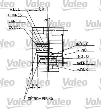 Valeo 251206 - Leva devio guida autozon.pro