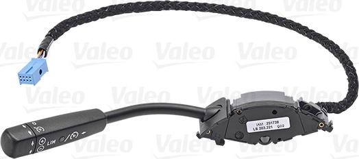 Valeo 251738 - Interruttore comando, Imp. regolazione velocità autozon.pro