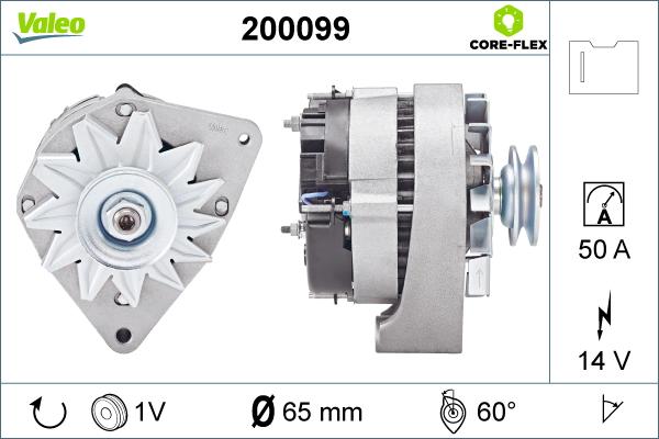 Valeo 200099 - Alternatore autozon.pro