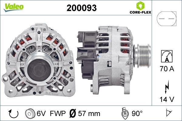 Valeo 200093 - Alternatore autozon.pro