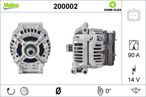 Valeo 200002 - Alternatore autozon.pro