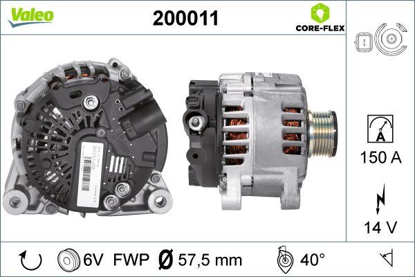 Valeo 200011 - Alternatore autozon.pro