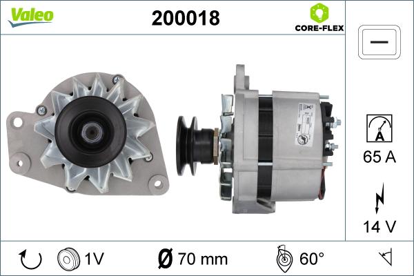 Valeo 200018 - Alternatore autozon.pro