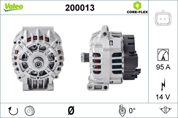 Valeo 200013 - Alternatore autozon.pro