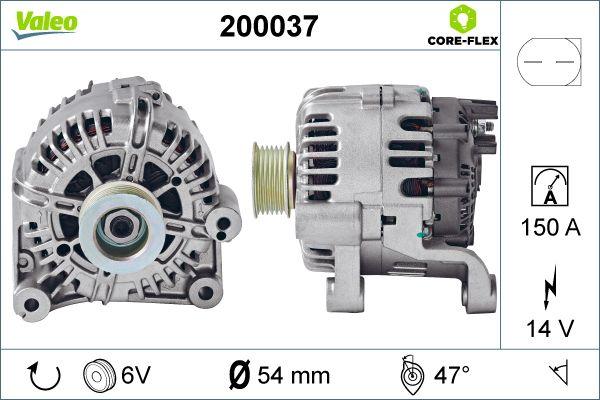 Valeo 200037 - Alternatore autozon.pro