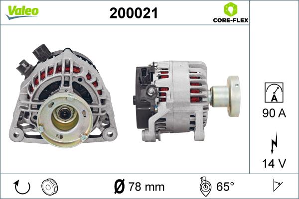 Valeo 200021 - Alternatore autozon.pro