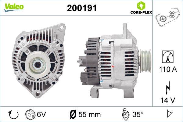 Valeo 200191 - Alternatore autozon.pro