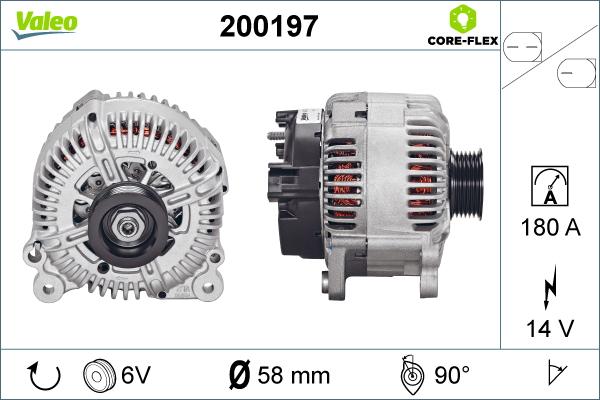 Valeo 200197 - Alternatore autozon.pro