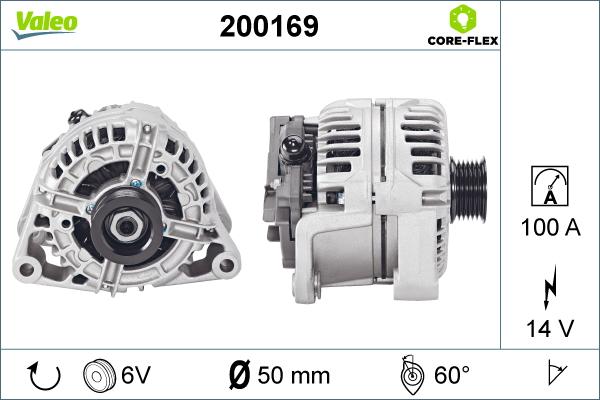 Valeo 200169 - Alternatore autozon.pro