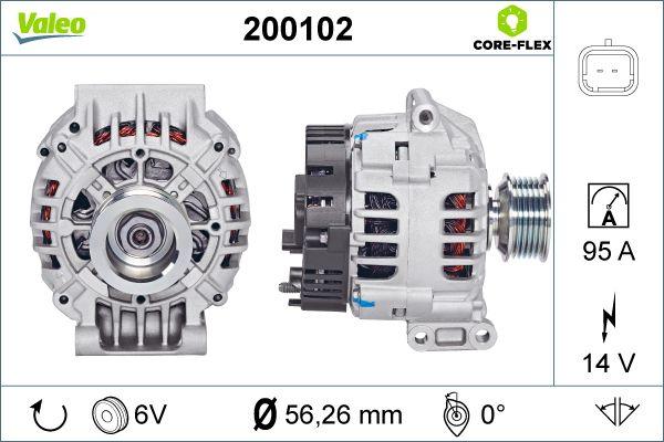 Valeo 200102 - Alternatore autozon.pro